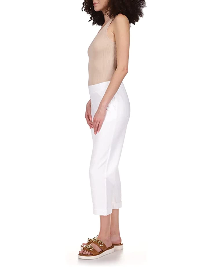 MICHAEL Michael Kors Solid Rolled Cuff Pants - Image 2