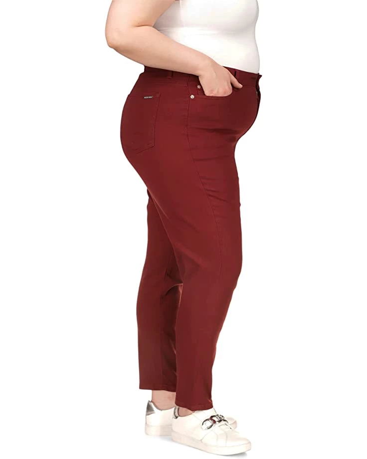 MICHAEL Michael Kors Jeans Plus Size Super Stretch High-Waisted Pants - Image 4