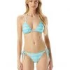 MICHAEL Michael Kors Swimwear Kyoto Stripe Triangle Bikini Top
