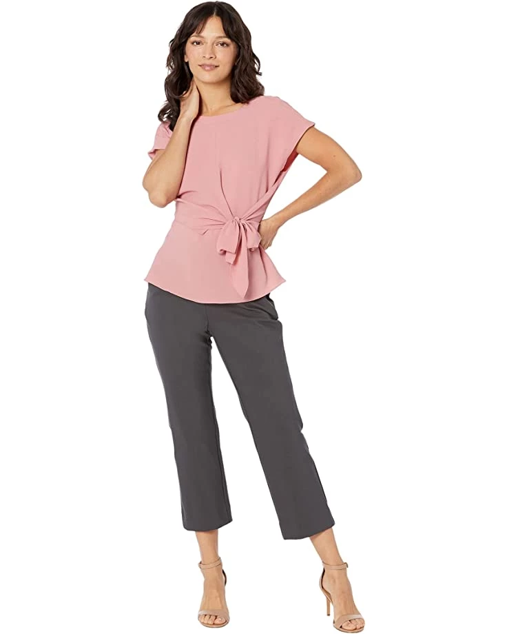 MICHAEL Michael Kors Shirts & Tops Petite Short Sleeve Wrap Top - Image 4