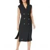 MICHAEL Michael Kors Dresses Drapey Crepe Trench Dress