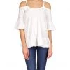 MICHAEL Michael Kors Shirts & Tops Cold-Shoulder Ruffle Top