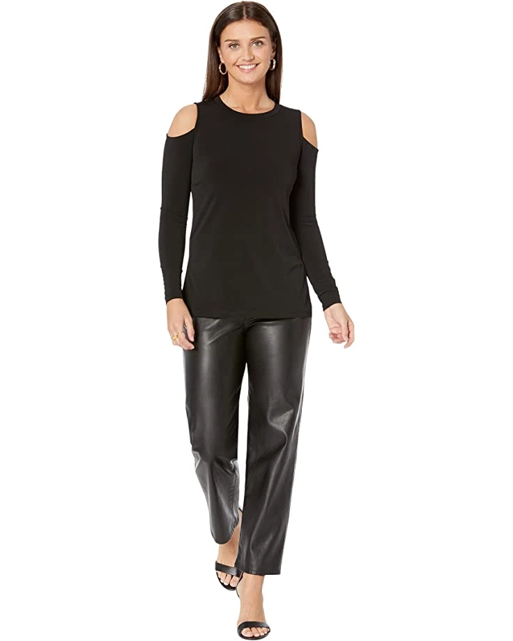MICHAEL Michael Kors Shirts & Tops Petite Long Sleeve Cold-Shoulder - Image 5