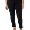 MICHAEL Michael Kors Pants Plus Size Leather Panel Leggings