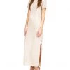 MICHAEL Michael Kors Dresses Rib Midi T-Shirt Grommet Dress