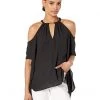 MICHAEL Michael Kors Shirts & Tops Cold-Shoulder Hank Hem Top