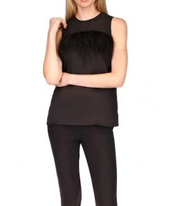 MICHAEL Michael Kors Shirts & Tops Feather Top