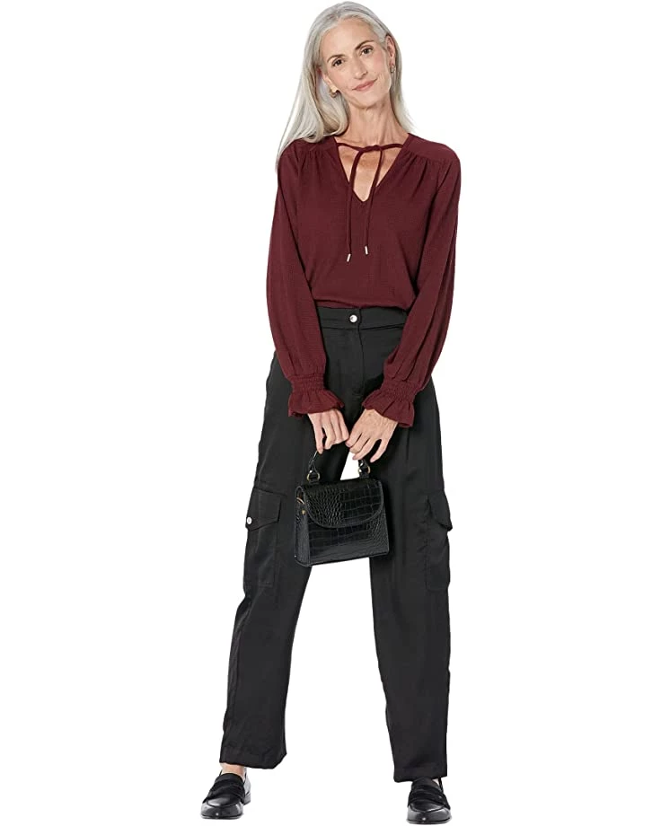 MICHAEL Michael Kors Satin Cargo Pants - Image 4