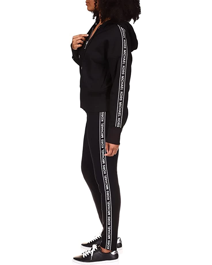 MICHAEL Michael Kors Hoodies & Sweatshirts Logo Stripe Zip Hoodie - Image 2