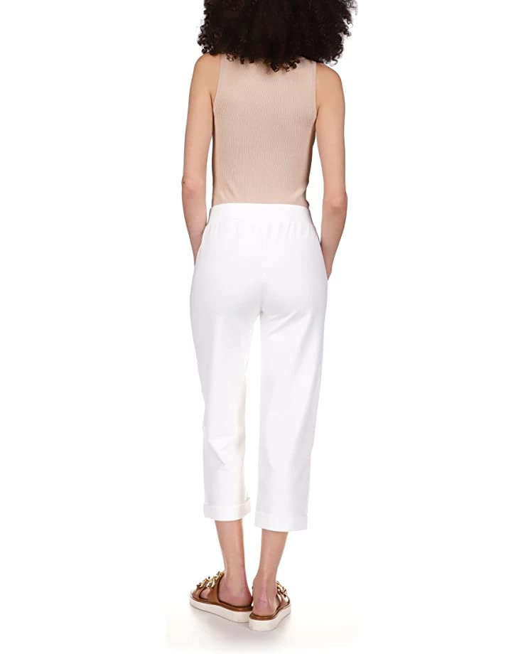 MICHAEL Michael Kors Solid Rolled Cuff Pants - Image 3