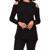 MICHAEL Michael Kors Shirts & Tops Long Sleeve Cold-Shoulder