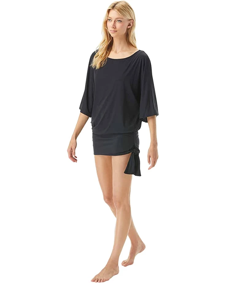 MICHAEL Michael Kors Swimwear Classic Side Tie Cover-Up - Image 5