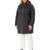 MICHAEL Michael Kors Coats & Outerwear Plus Size 3/4 Zip Front Lightweight Down Jacket M865095F74