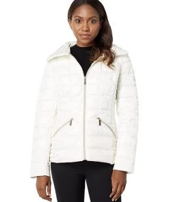 MICHAEL Michael Kors Coats & Outerwear Short Box Quilt Packable Down Jacket M825223E74