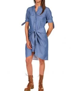 MICHAEL Michael Kors Dresses Chambray Tie Dress