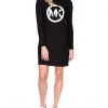 MICHAEL Michael Kors Dresses Long Sleeve Circle MK Logo Hoodie Dress