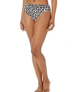 MICHAEL Michael Kors Swimwear Leopard High-Waist Bikini Bottoms