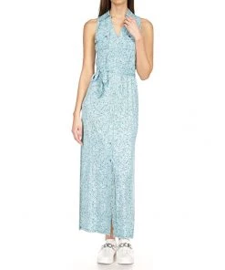 MICHAEL Michael Kors Dresses Sleeveless Maxi Shirtdress