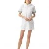 MICHAEL Michael Kors Swimwear Solid Terry Cover-Up Hoodie Dress