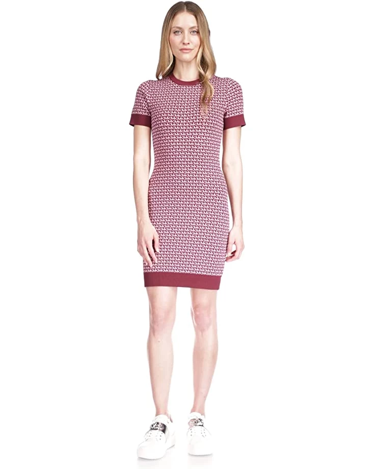 MICHAEL Michael Kors Dresses Block Mini Short Sleeve Dress - Image 4