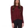 MICHAEL Michael Kors Shirts & Tops Twist Hem Long Sleeve Top