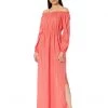MICHAEL Michael Kors Dresses Off Shoulder Long Sleeve Dress