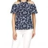 MICHAEL Michael Kors Shirts & Tops Palm Flounce Halter Top