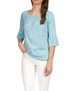 MICHAEL Michael Kors Shirts & Tops Shibori Flare Sleeve Top