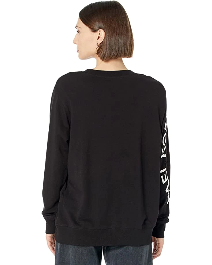 MICHAEL Michael Kors Hoodies & Sweatshirts Petite Mkgo Logo Unisex Crew - Image 2