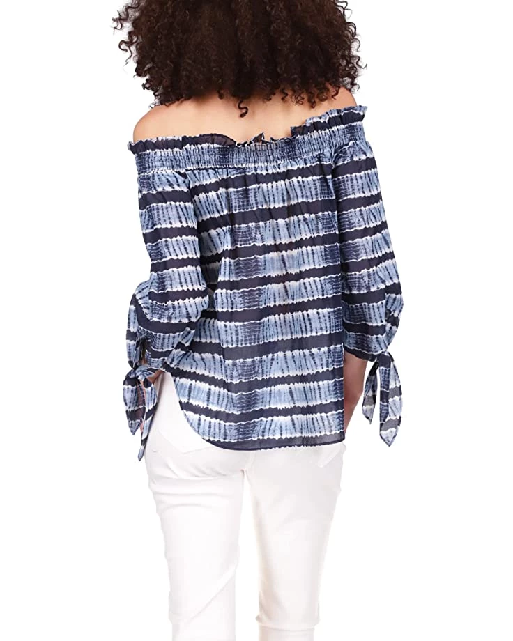 MICHAEL Michael Kors Shirts & Tops Shibori Off Shoulder Top - Image 3