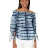 MICHAEL Michael Kors Shirts & Tops Petite Shibori Off Shoulder Top