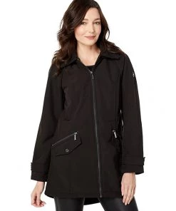 MICHAEL Michael Kors Coats & Outerwear Zip Front Softshell Jacket M525060QZ