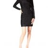 MICHAEL Michael Kors Dresses Petite Velvet Long Sleeve Cowl Back Dress