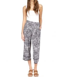 MICHAEL Michael Kors Paisley Border Pants