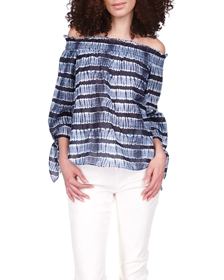 MICHAEL Michael Kors Shirts & Tops Shibori Off Shoulder Top