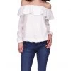 MICHAEL Michael Kors Shirts & Tops Off Shoulder Peasant Top
