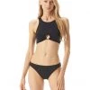 MICHAEL Michael Kors Swimwear Essentials Solid Cropped Bikini Top