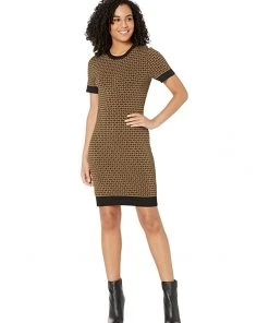 MICHAEL Michael Kors Dresses Block Mini Short Sleeve Dress