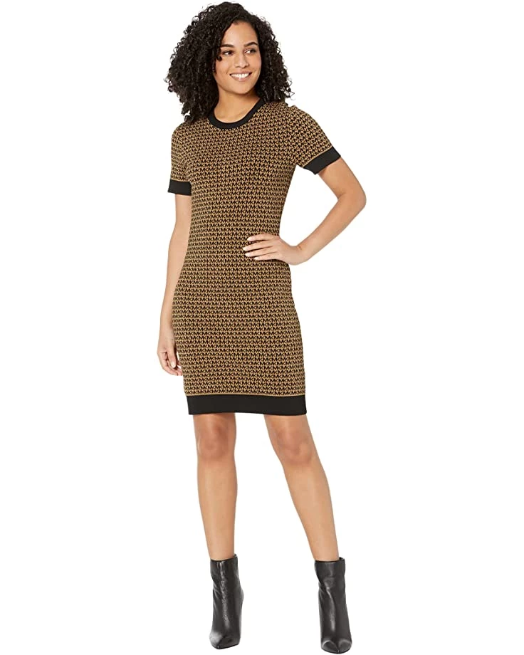 MICHAEL Michael Kors Dresses Block Mini Short Sleeve Dress
