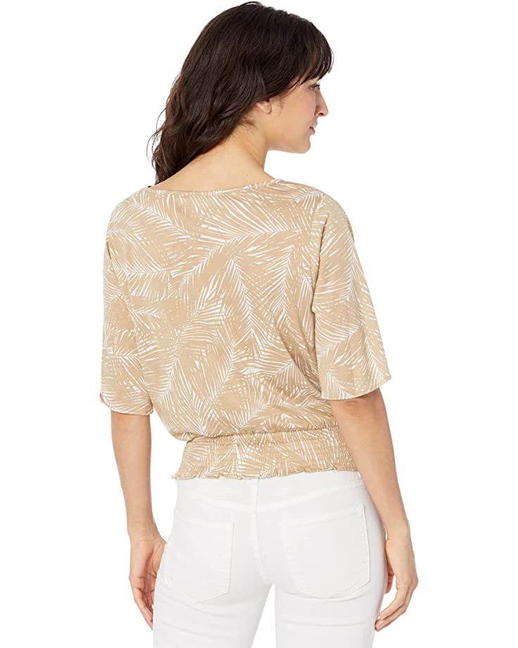 MICHAEL Michael Kors Shirts & Tops Petite Palm Kimono Top - Image 2