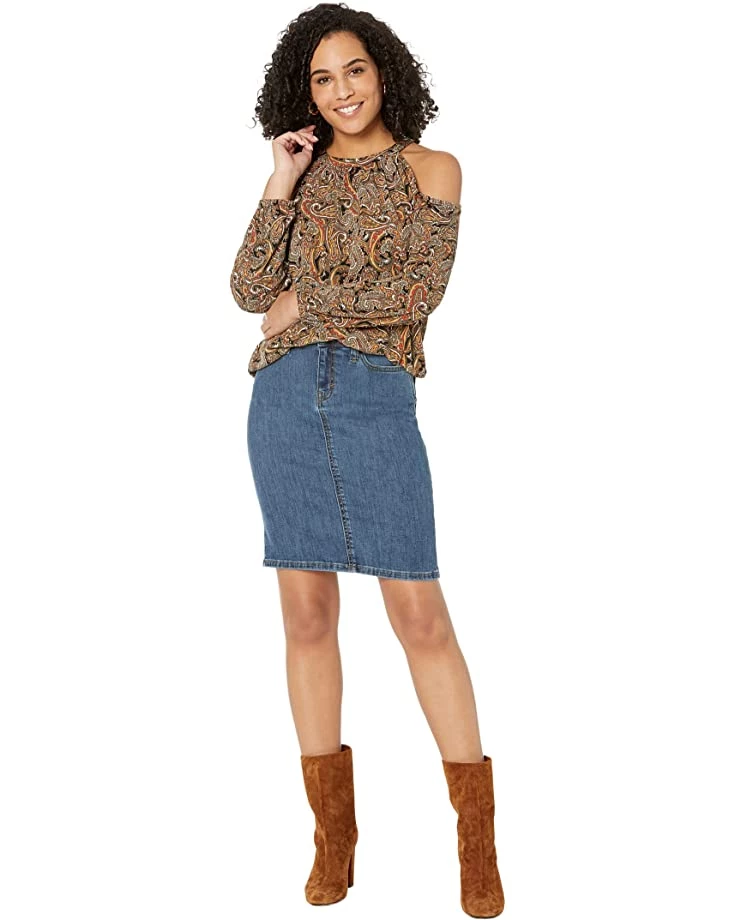 MICHAEL Michael Kors Shirts & Tops Cold-Shoulder Smock Long Sleeve - Image 4