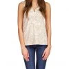 MICHAEL Michael Kors Shirts & Tops Paisley Ruffle Popover Tank