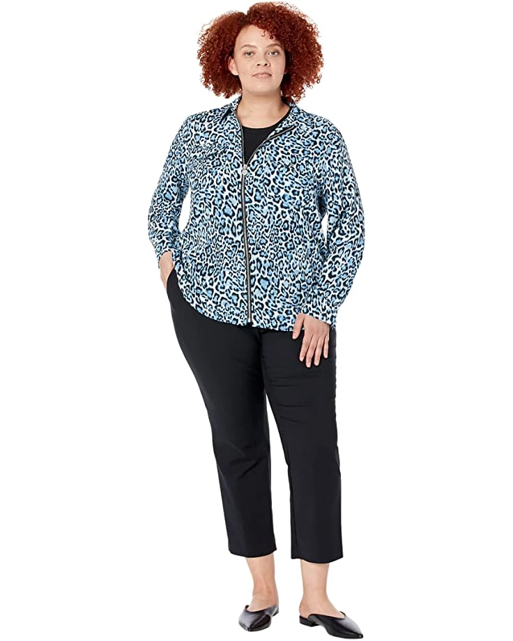 MICHAEL Michael Kors Shirts & Tops Plus Size Wildcat Lock Zip Shirt - Image 4