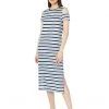 MICHAEL Michael Kors Dresses Ikat Stripe Cold-Shoulder Midi Dress