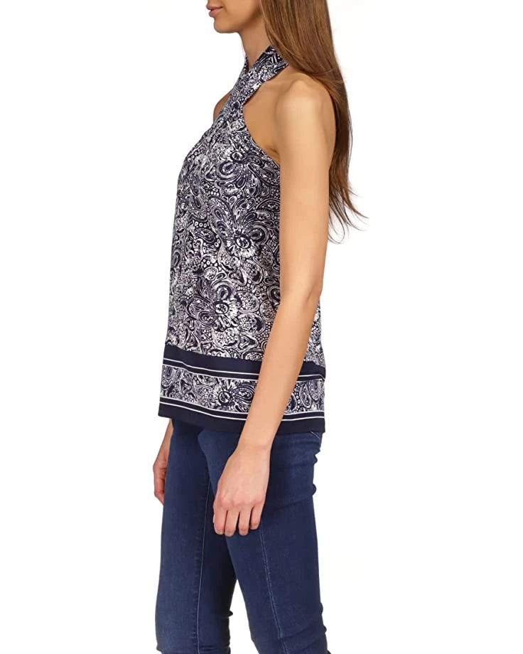 MICHAEL Michael Kors Shirts & Tops Border Twist Halter Neck Tank - Image 2