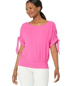 MICHAEL Michael Kors Shirts & Tops Solid Grommet Kimono