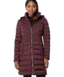 MICHAEL Michael Kors Coats & Outerwear 3/4 Zip Front Lightweight Down Jacket M825095F74