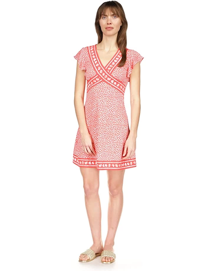 MICHAEL Michael Kors Dresses Palm Border Crisscross Dress