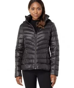 MICHAEL Michael Kors Coats & Outerwear Short Curved Pattern Packable Down Jacket M825348QZ