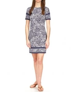 MICHAEL Michael Kors Dresses Paisley Border Hem Dress